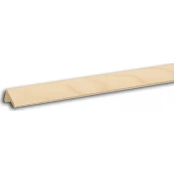 rohová lišta Rohová lišta č.112 - 10 mm x 20 mm, 1 oblá hrana " L", smrková, ŠL1020D