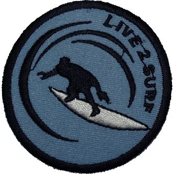 Nášivka Live To Surf nášivka