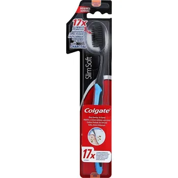 Zubní kartáček Colgate Slim Soft Charcoal 1 ks