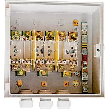Rozvaděč skříň přípojková SP200/NSP1P ESTA na sloup 6x160A /09911/