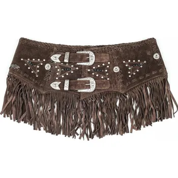 Opasek Stars and Stripes GABBY hnědý 84 cm