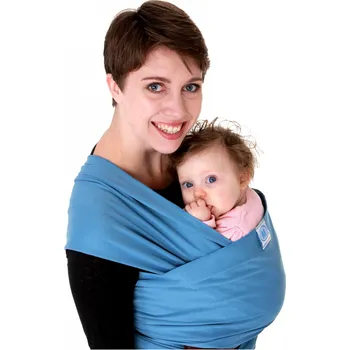Šátek na nošení dítěte Moby Wrap elastický šátek original