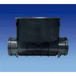 Šachtové kanalizační dno T1 400 / 160 mm revizní RVDP plastové T1 přímé