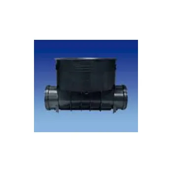 Kanalizační potrubí Šachtové kanalizační dno T1 400 / 160 mm revizní RVDP plastové T1 přímé