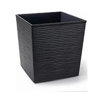 Obal na květináč Květinový obal JUKA VRUB ø 30 cm Barva: antracit