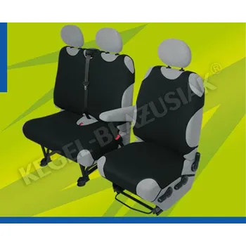 Potah sedadla Kegel Autotriko dodávka - černé (1+2)