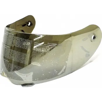 Helma na motorku Held Held TAKATO plexisklo helmy zrcadlové stříbrné