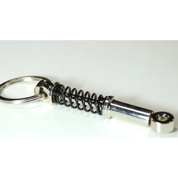 Přívěsek na klíče - tlumič s černou pružinou