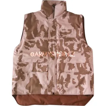 Pánská vesta Excalibur Trade vesta vz.95 béžový potisk zateplená 182/108