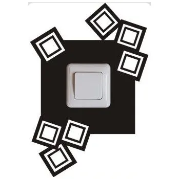 samolepka Merci-shop. Samolepka na zeď, vypínač vzor 56 ( š.20,5 x v.30 cm )