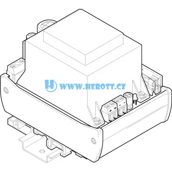 spínaný zdroj ZN45-24, zdroj 24V / 1.5A