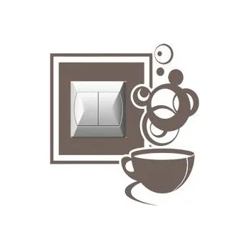 samolepka Merci-shop. Samolepka na zeď, vypínač - Vzor 75 ( 20 x 18 cm)