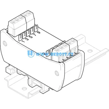 MS10, propojovací modul, 10 pájecích špiček
