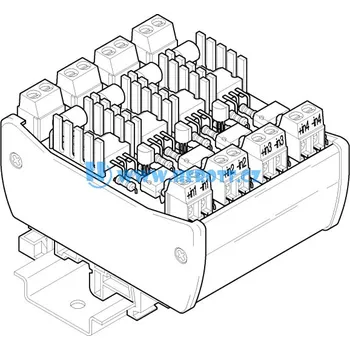 spínaný zdroj SA4-24-33, 4 x DC spínač 50V= / 2A