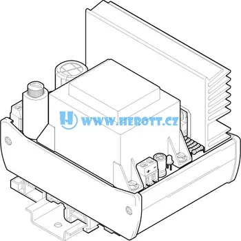 spínaný zdroj Z17-08S, zdroj 7.5V / 1.5A