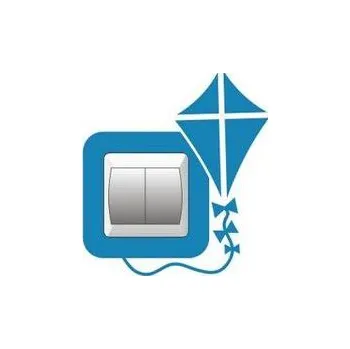 samolepka Merci-shop.Samolepka na zeď,vypínač drak ( 20 x 18 cm )