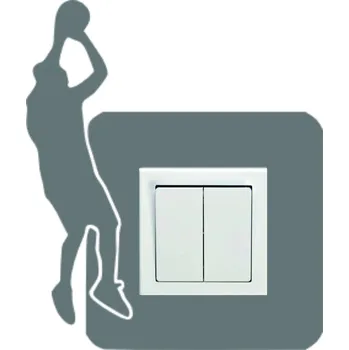 samolepka Merci-shop. Samolepka na vypínač - Basketbal ( 17 x 20 cm )