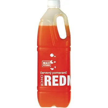 Sirup Bonno Sirup - nápojový koncentrát Redmax Červený pomeranč - 1 litr