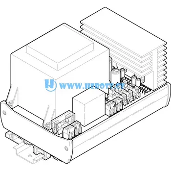 spínaný zdroj Z55-99, tříhladinový zdroj 5V a ±15V