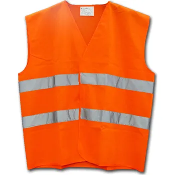 reflexní vesta Reflexní vesta oranžová DLE NOVÉ VYHLÁŠKY! EN ISO 20471:2013