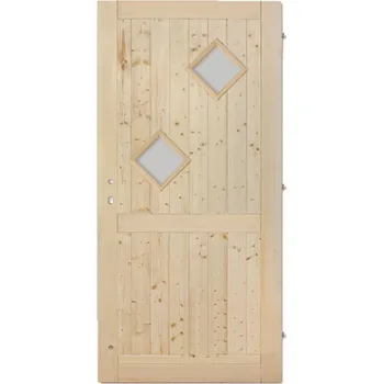 Vchodové dveře SOFT zateplené palubkové dveře Flozeny (zateplené palubkové dveře Flozeny)