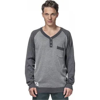 Pánský svetr horsefeathers Pánský svetr luke sweater (gray melange)
