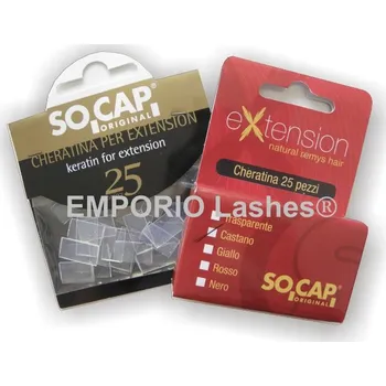 Příčesek Keratin So.Cap keratinové spoje So.Cap original