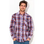 horsefeathers Pánská košile s dlouhým rukávem zenith shirt (sunrise)