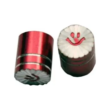 ventilky Čepičky ventilků, 02 (1 pár) Zlatá