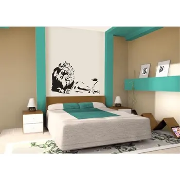 samolepka Merci-shop. Samolepka na zeď Lev král zvířat ( 90 x 60 cm )