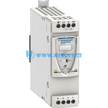 spínaný zdroj zdroj 24V&nbsp;/&nbsp;3A, typ ABL8RPS24030, Schneider Electric