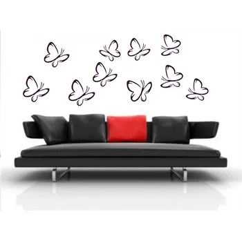 samolepka Merci-shop. Samolepky na zeď - Motýlek 45 A ( 10 x 15 cm x 15 cm )
