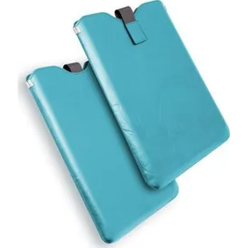 Počítač iFrogz univerzální kožené pouzdro pro Apple iPad 9,7" 1/2/3 /4 / Air marine/modrý