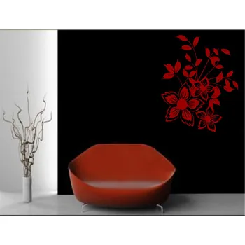 samolepka Marcela Krajčíková -Samolepka na zeď Květy 4 ( 60 x 75 cm ) (Marcela Krajčíková -Samolepka na zeď Květy 4 ( 60 x 75 cm ) )