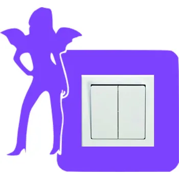 samolepka Marcela Krajčíková Samolepka kolem vypínače - Vzor 8 ( 18 x 19,5 cm ) (Marcela Krajčíková Samolepka kolem vypínače - Vzor 8 ( 18 x 19,5 cm ))