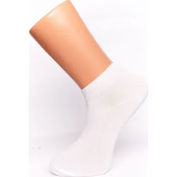 Pánské ponožky BX-SNEAKER nízke bambusové ponožky BAMBOX 43-46 bílá