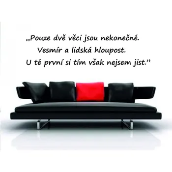 samolepka Merci-shop. Samolepka na zeď - Citát 2 ( 60 x 18 cm )