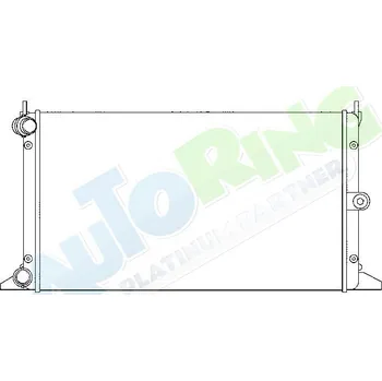 Chladič motoru Chladič vody FORD Galaxy (WGR) 03.00.-04.06 LP.0000.1617.13-161713 - DOPRAVA ZDARMA