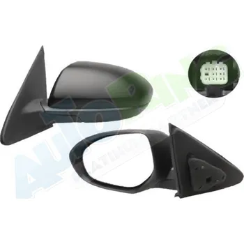 Auto zrcátko Zrcátko vnější MAZDA 3 (BL) 06.09-09.11 LP.0000.0253.98-25398 - DOPRAVA ZDARMA