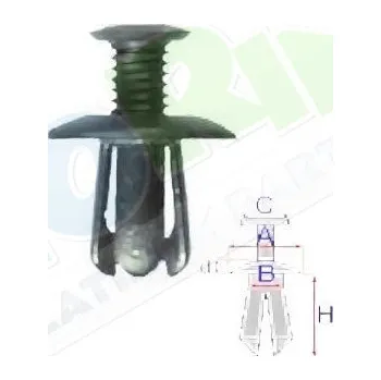 Auto-moto Úchytka MAZDA 626 (GF,GW) 04.97-2001 LA.0000.8566.00-98075 - DOPRAVA ZDARMA