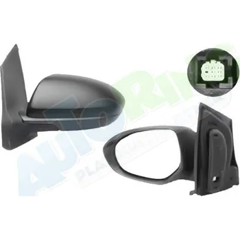 Auto zrcátko Zrcátko vnější MAZDA 2 (DE) 10.07-09.10 LP.0000.0267.47-26747 - DOPRAVA ZDARMA