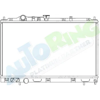 Chladič motoru Chladič vody MITSUBISHI Lancer (CJ0) 08.95-08.03 LP.0000.1652.43-185569 - DOPRAVA ZDARMA
