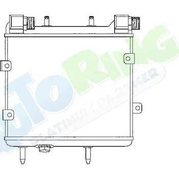 Chladič motoru Chladič oleje MERCEDES E Class (W210) 05.95-02.03 LP.0000.2197.41-219741 - DOPRAVA ZDARMA