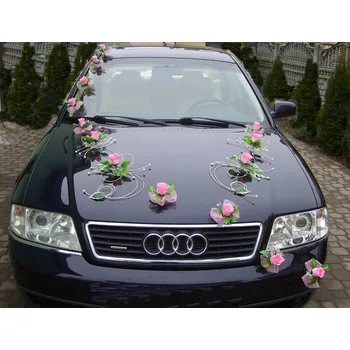 Svatební dekorace Dekorace na auto A22