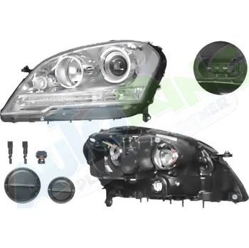 Přední světlomet Hlavní světlomet MERCEDES ML Class (W164) 06.05-10.11 LA.0000.8585.92-55948 - DOPRAVA ZDARMA