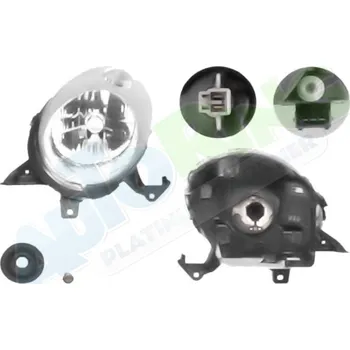 Přední světlomet Hlavní světlomet NISSAN Micra (K12) 2003-10.10 LA.0000.8622.61-52271 - DOPRAVA ZDARMA