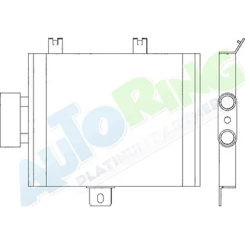 Chladič motoru Chladič oleje MERCEDES SL Class (R230) 03.08-2012 LP.0000.2195.88-223559 - DOPRAVA ZDARMA