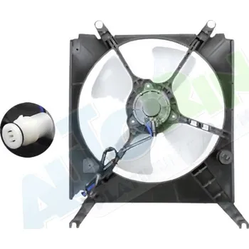 Ventilátor topení a klimatizace Ventilátor s krytem / úchytem - sahara SUZUKI Swift (EA,MA,AH,AJ) 08.88-07.96 LP.0000.2526.50-253609 - DOPRAVA ZDARMA