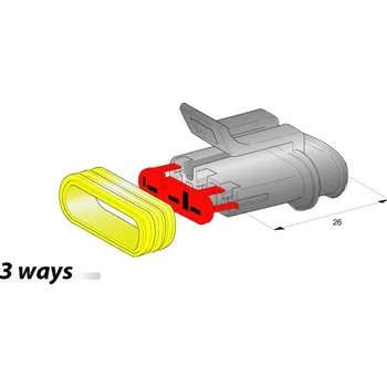 SUPERSEAL KIT D3 4423660 (komplet s konektory a těsněním)