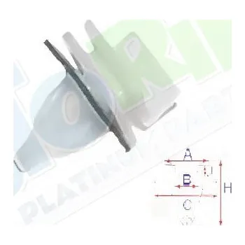 Auto-moto Úchytka HONDA Accord (EU) 08.05-02.08 LA.0000.8530.09-98737 - DOPRAVA ZDARMA